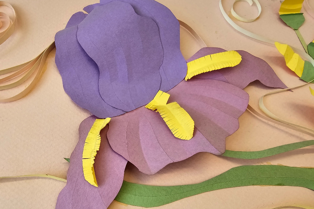 Мастер-класс «Ирис»