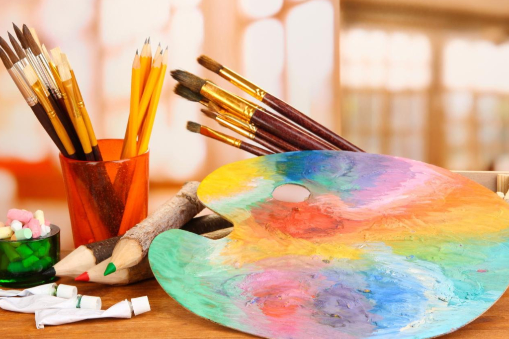 Мастер-класс по рисованию "Вышитые полотенца"