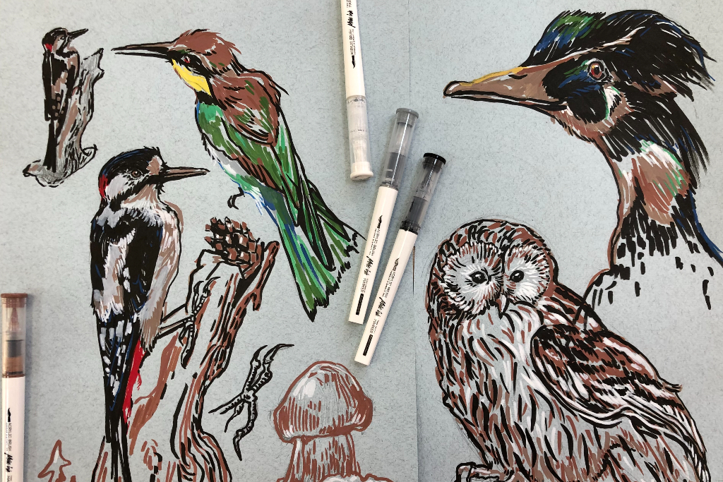 Мастер-класс "Скетчинг"