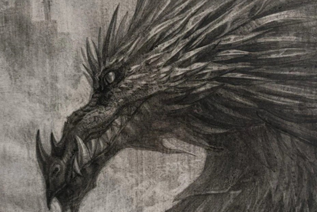 «Портрет дракона соусом»