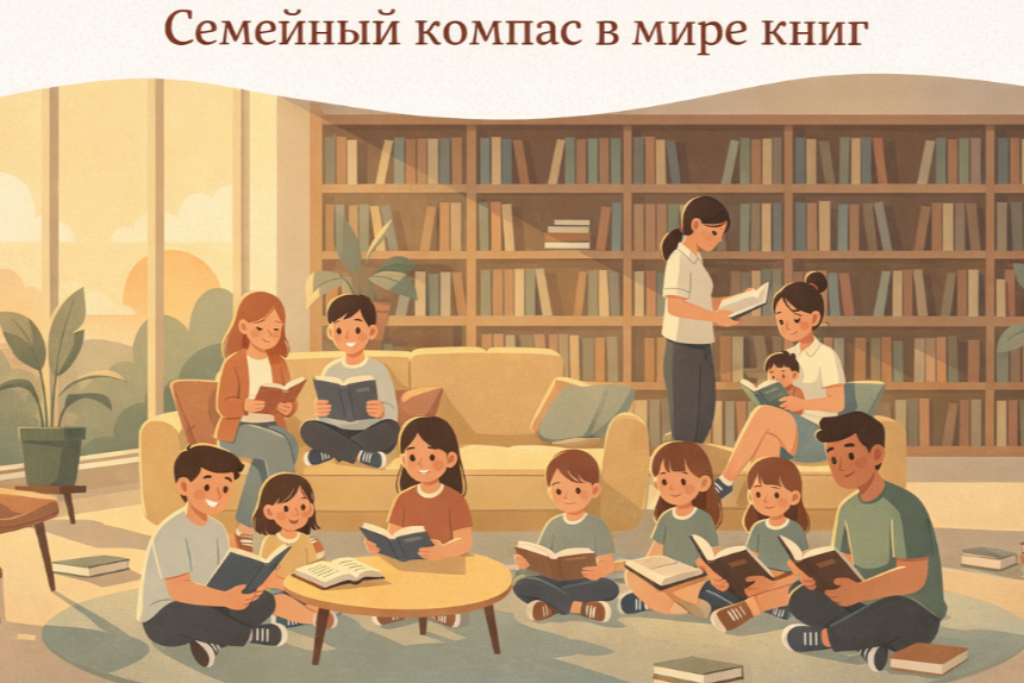 Литературный калейдоскоп «Семейный компас в мире книг»