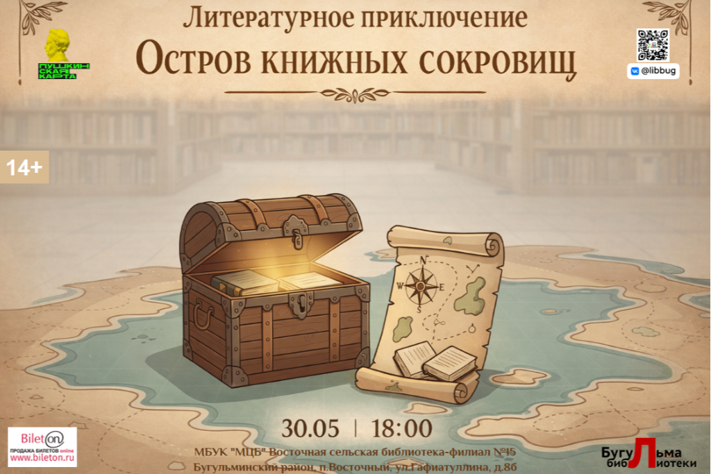 Литературное приключение «Остров книжных сокровищ»