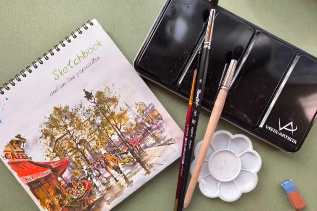 Мастер-класс по акварельной живописи 