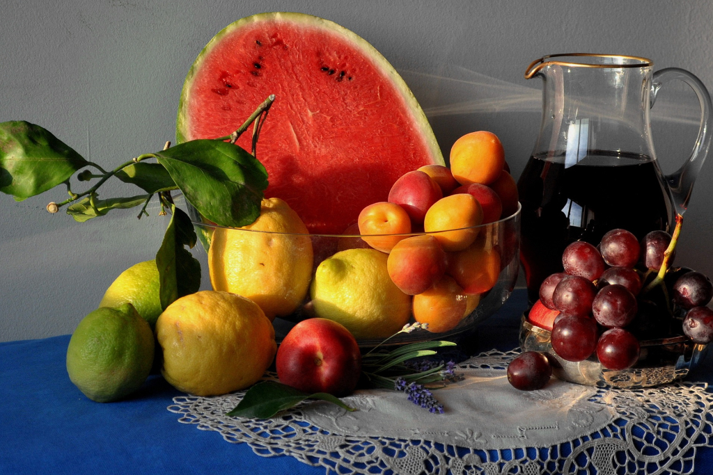 Мастер-класс по рисованию "Натюрморт с фруктами"