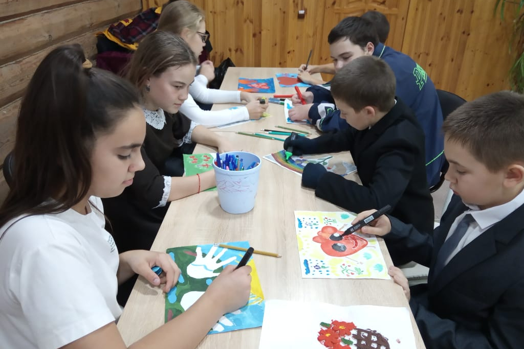 Мастер-класс «Акварельные фантазии»