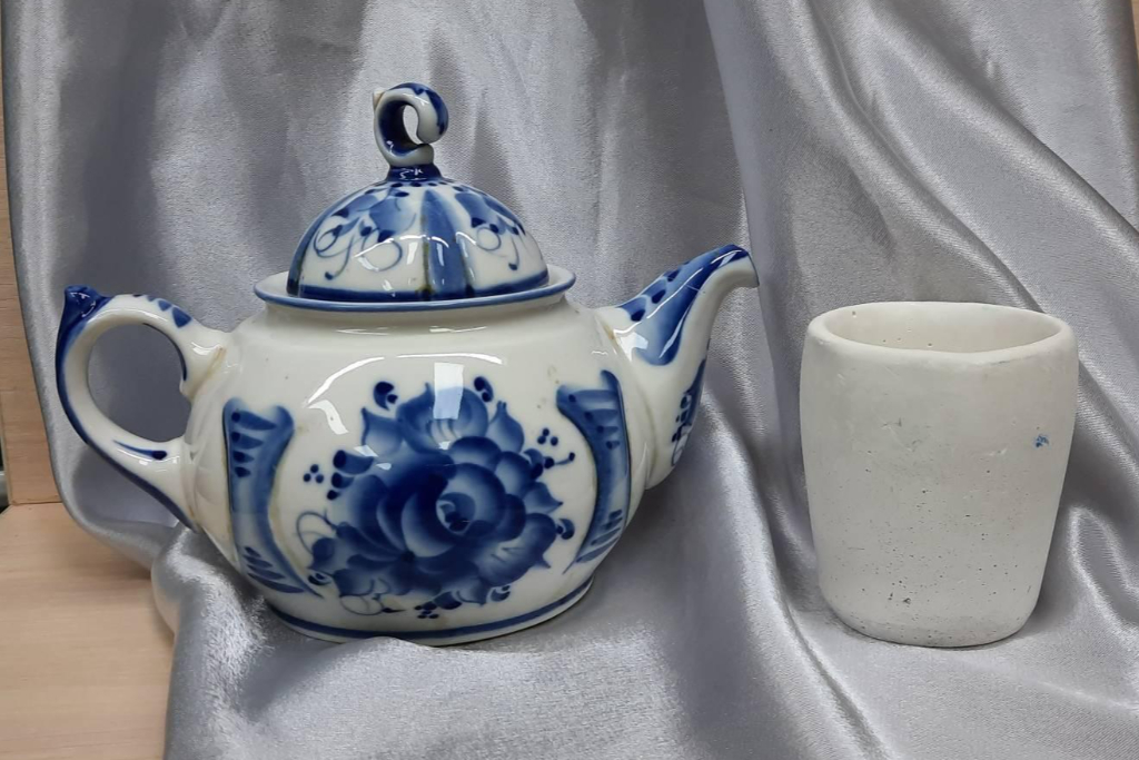 Мастер-класс «Натюрморт в стиле гжель»