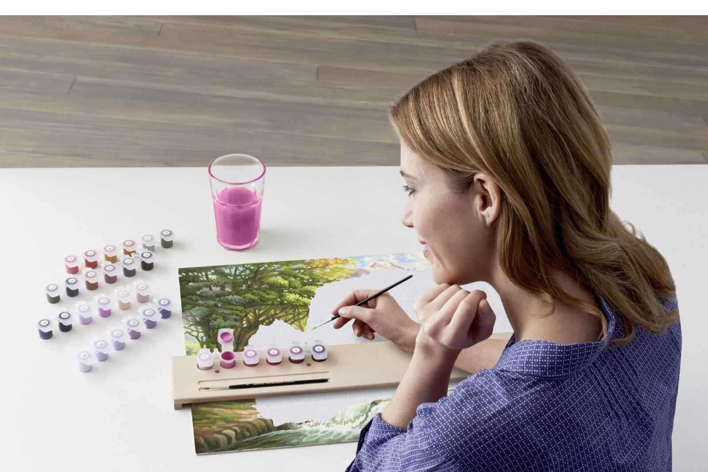 Мастер-класс «Живопись по номерам»