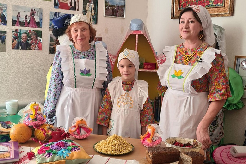 Мастер-класс по росписи фартука