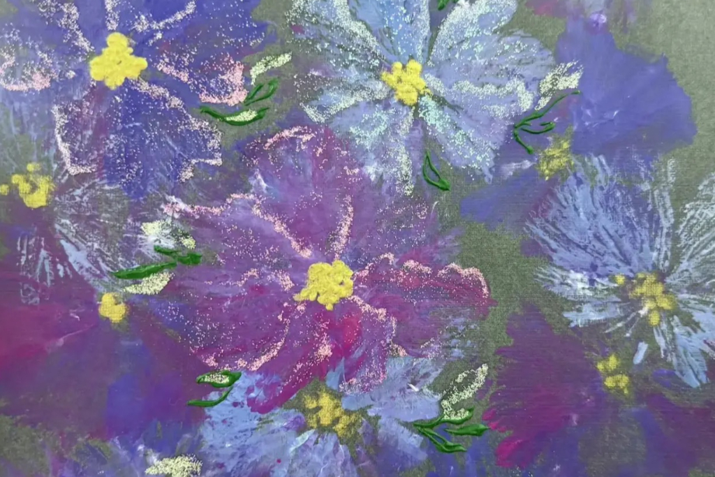 Мастер-класс «Цветы акрилом»