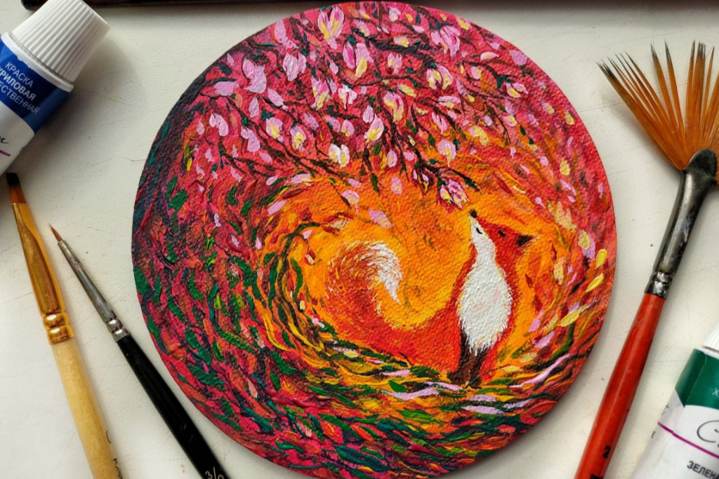 Мастер-класс «Магия акриловой капли»