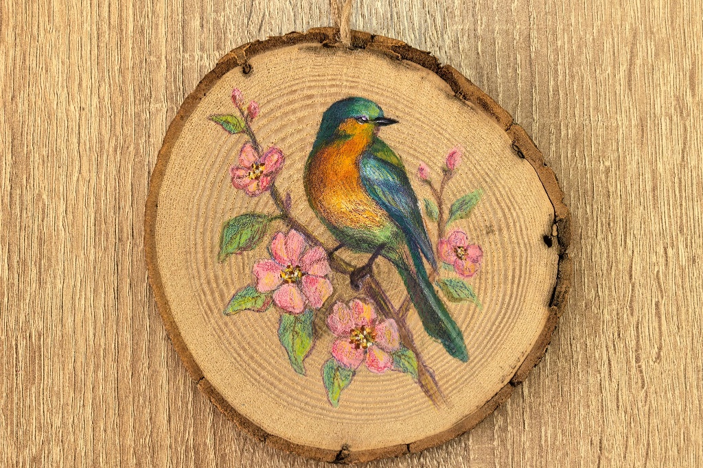 Мастер-класс "Графика на дереве"