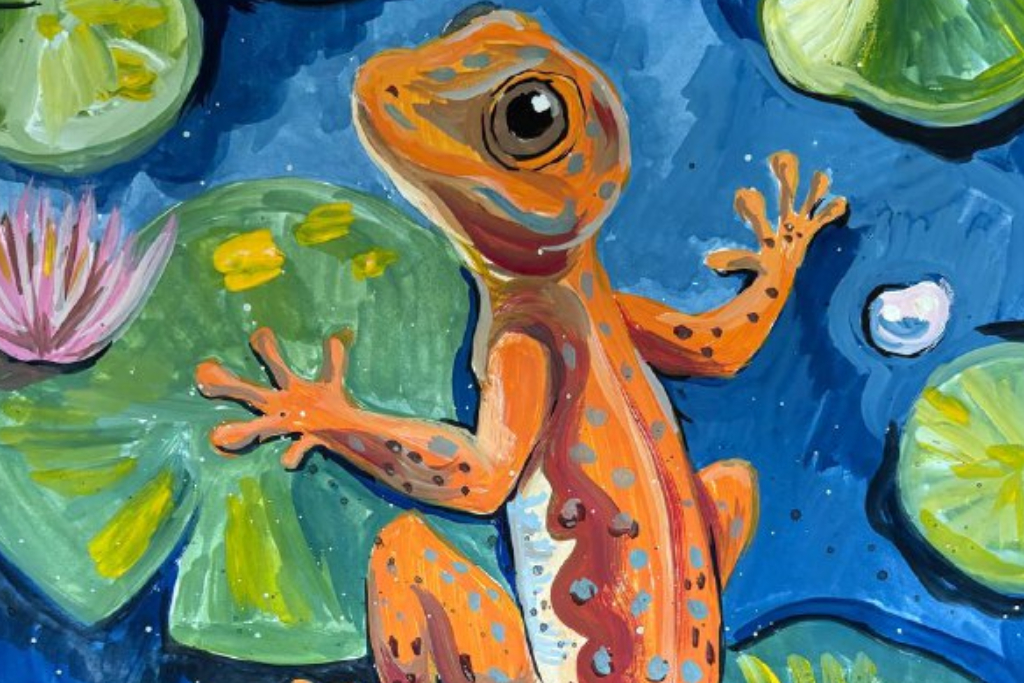 Мастер-класс "Ящерица"