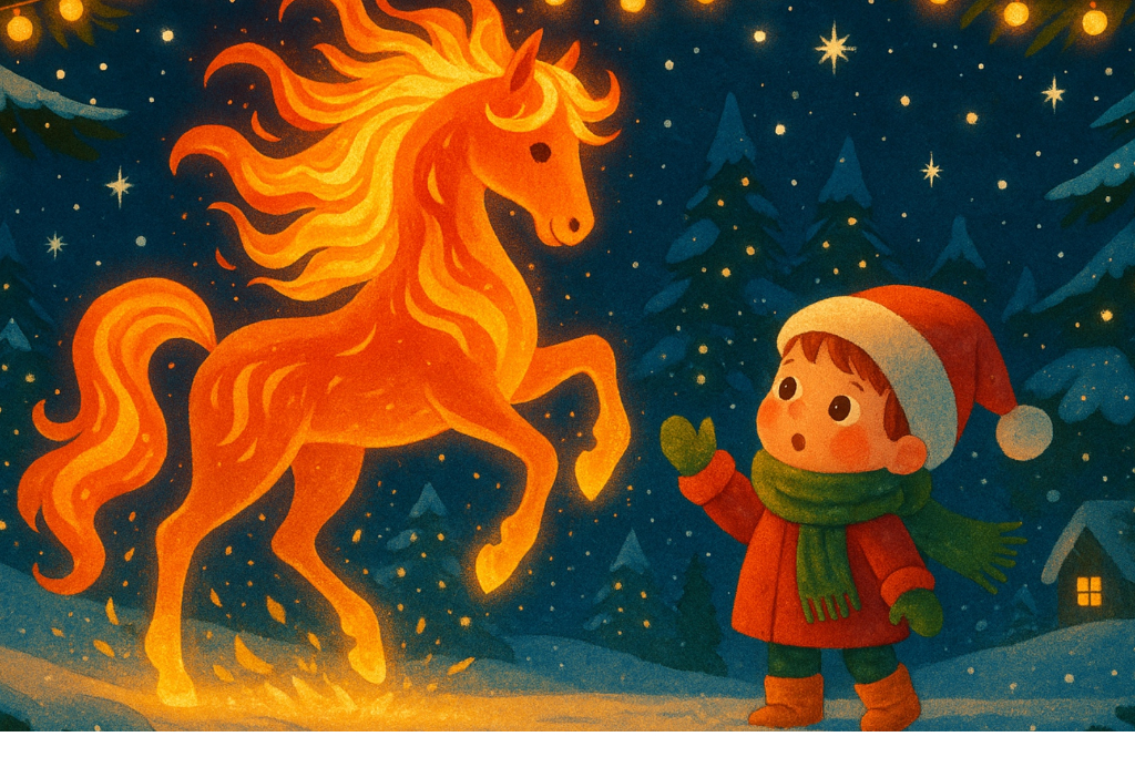 Новогоднее представление «Волшебный конь Ялкын»