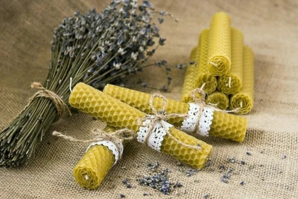 Мастер-класс по пушкинской карте «Свечи из вощины»