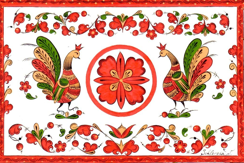 Мастер-класс «Русская роспись»