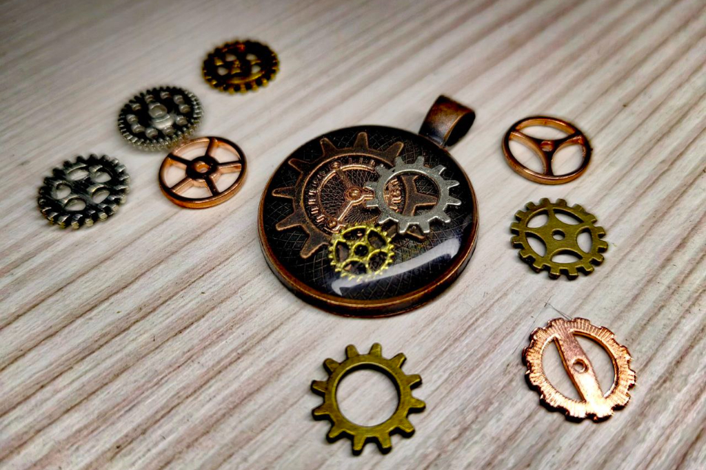 Мастер-класс «Украшение в стиле стимпанк»