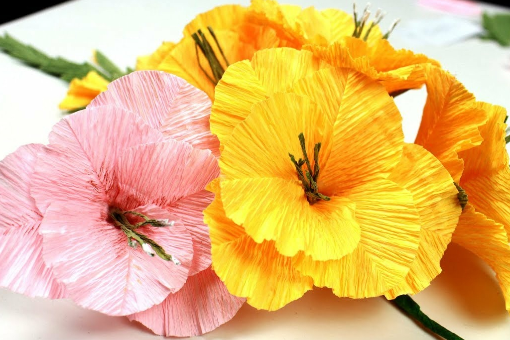 Гиацинт из гофрированной бумаги | Цветы из креп-бумаги, Бумажный цветок, Цветок
