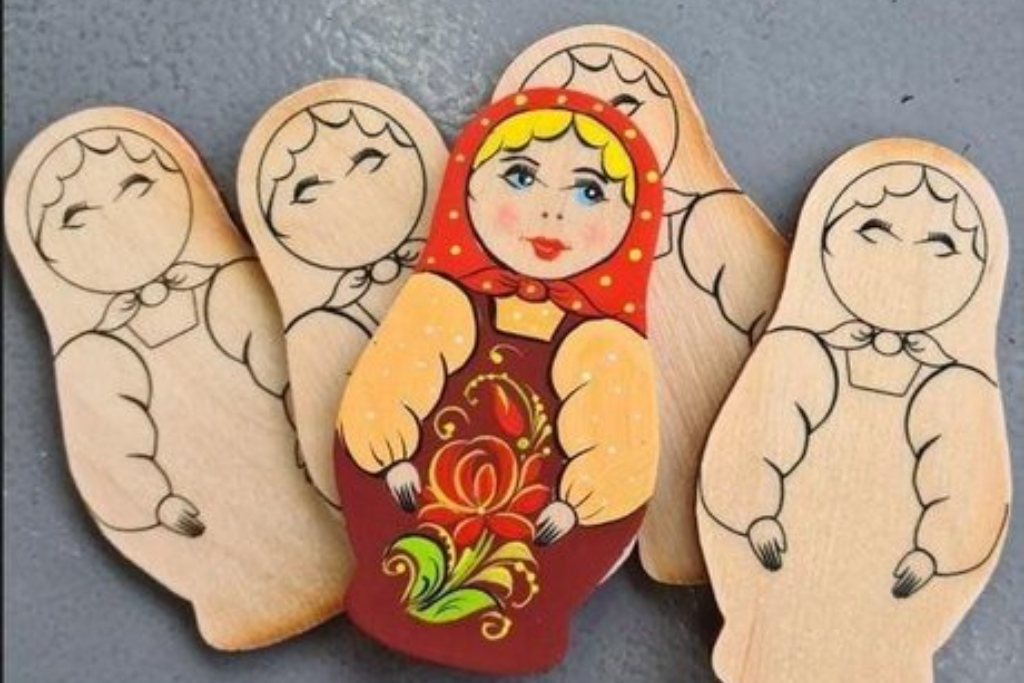 Мастер-класс «Роспись матрешки»