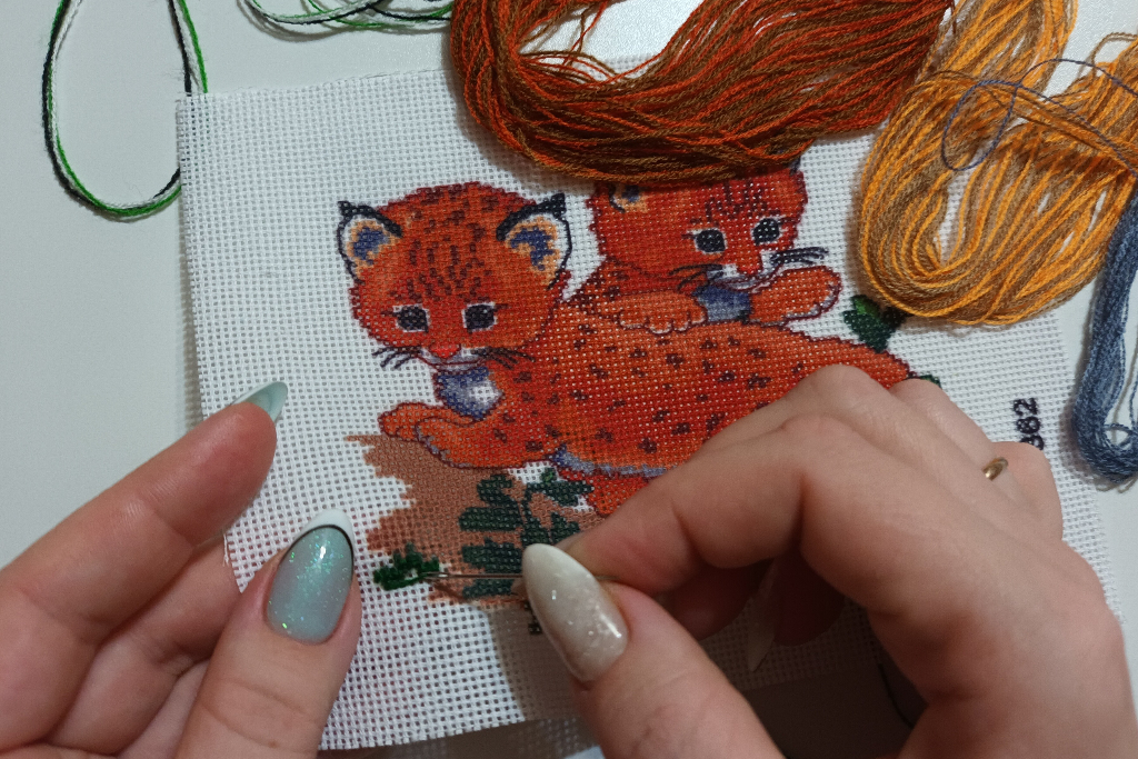 Мастер–класс «Вышивка крестиком для начинающих