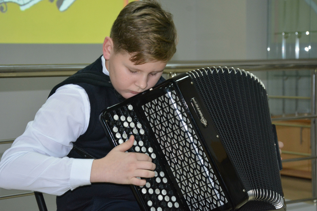 Мастер-класс по игре на баяне
