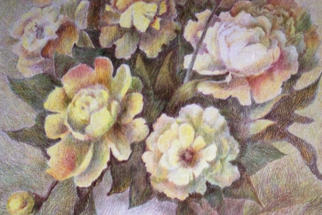 Мастер-класс «Пастель. Цветы»