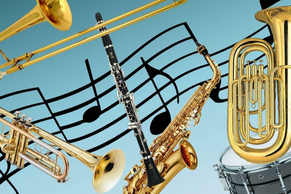 Отчетный концерт отдела духовых и ударных инструментов