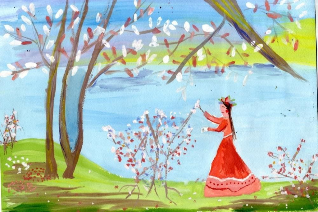 "Весна-красна, на чём пришла?"