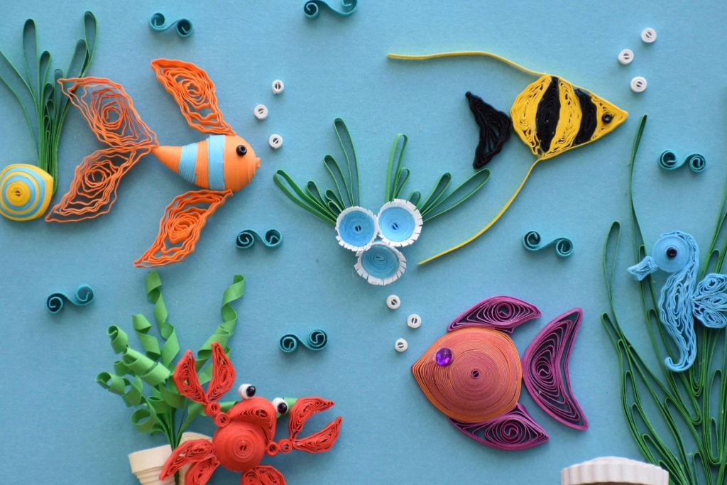 Мастер-класс «Морская семья. Творим в единстве и любви к природе»