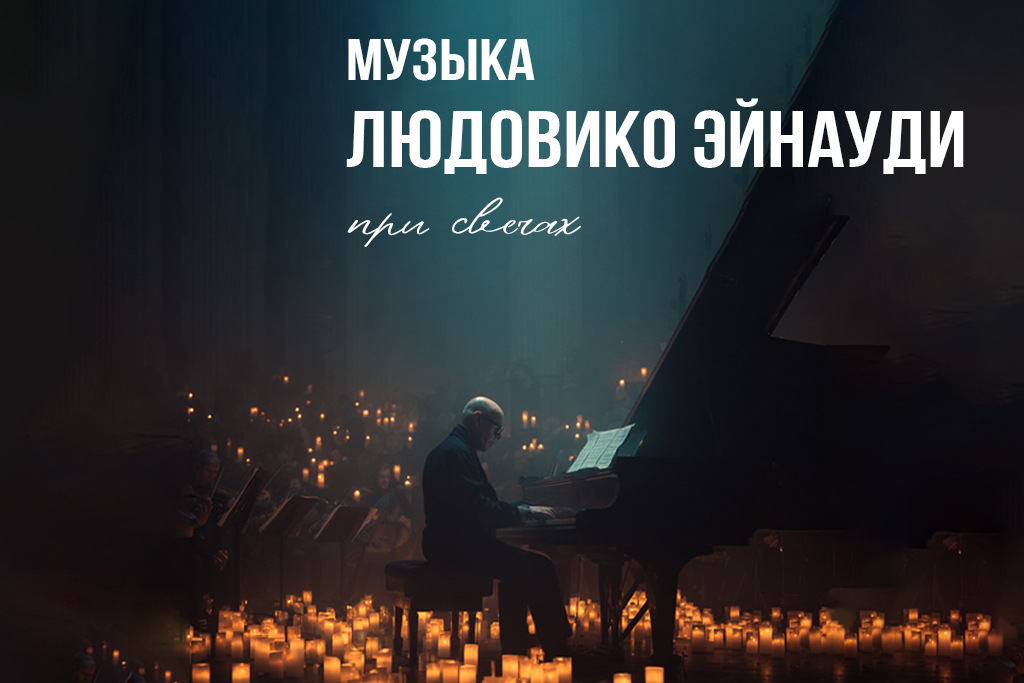 Музыка Людовико Эйнауди при свечах. Новая программа