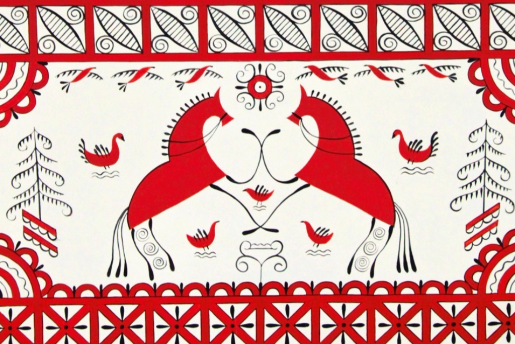 Программа «Народные росписи Русского Севера. Мезенская роспись»