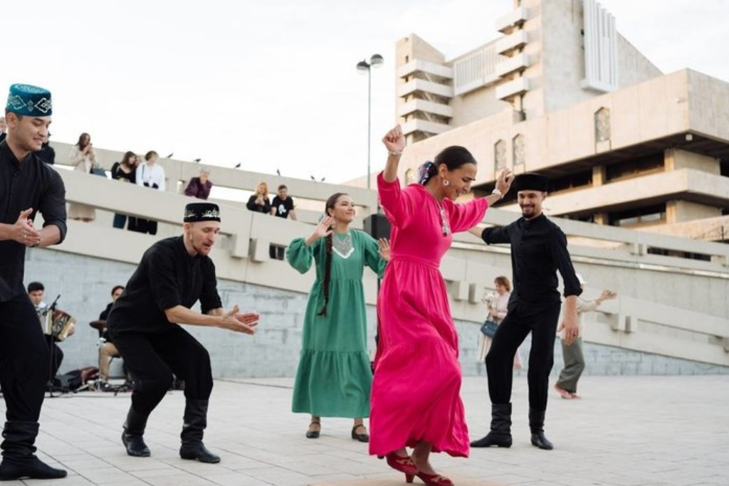 Мастер-класс по татарской народной пляске