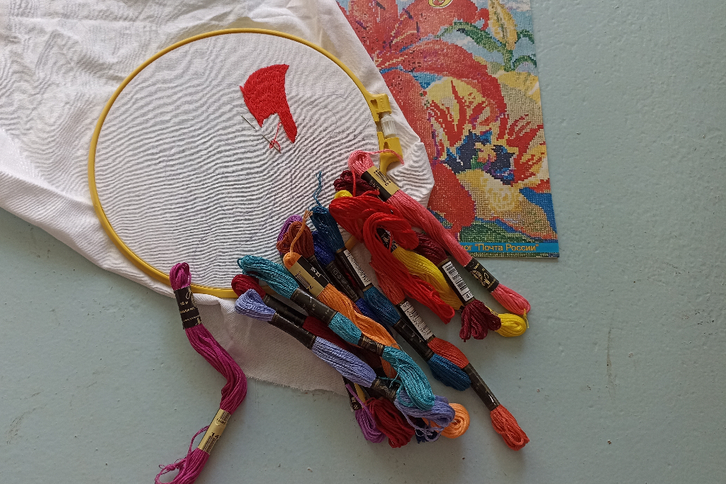 Вышивка Татарский орнамент 