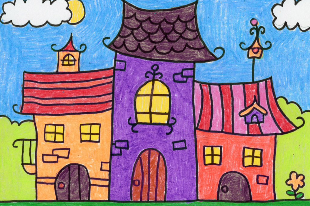 Мастер-класс «Добрые соседи. Декоративный рисунок»