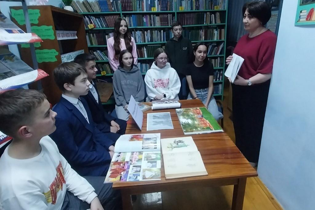 Литературный час «Памятные места моего села»
