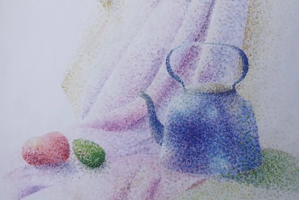 Мастер-класс «Акварельный натюрморт. Пуантель»