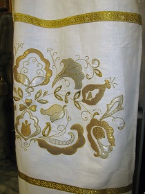 Мастер класс «Вышитое полотенце»