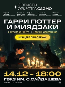 Гарри Поттер и Миядзаки при свечах - Солисты оркестра CAGMO - Концерт в Казани