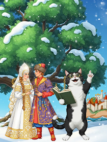 Новогоднее представление 'Чудеса у Лукоморья'