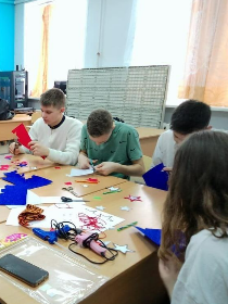 Мастер-класс «Цветок Победы»