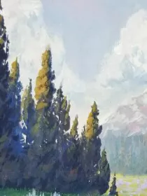 Мастер-класс живопись гуашью «Пейзаж»