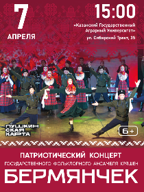Патриотический концерт ансамбля «Бермянчек»
