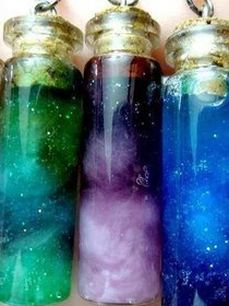 Мастер класс 'Космос в бутылочке'