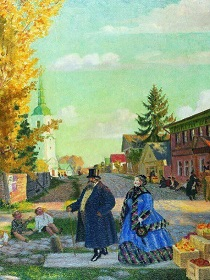 Водевиль в одном действии по пьесе А.Н.Островского 'Праздничный сон до обеда или, как Миша Бальзаминов свататься ходил'