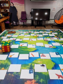 Напольная игра «Сокровища Жигаловского района»