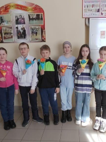 Мастер–класс «Букет для мамы'