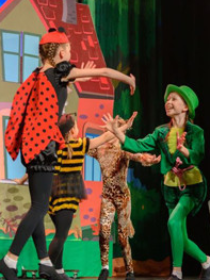 Музыкальный интерактивный спектакль для детей младшего и среднего школьного возраста «Волшебная зебра»