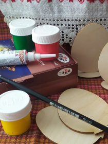 Мастер-класс «Роспись пасхальных яиц в точечной технике»