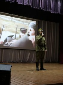 Патриотический час «Кроме желания выжить, есть еще мужество жить...»