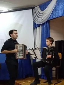 Мастер-класс по игре на баяне