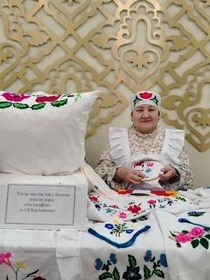 Мастер-класс по вышиванию «Национальные узоры»